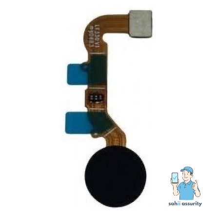 Fingerprint Sensor with Flex Cable for Xiaomi Poco M2 Black